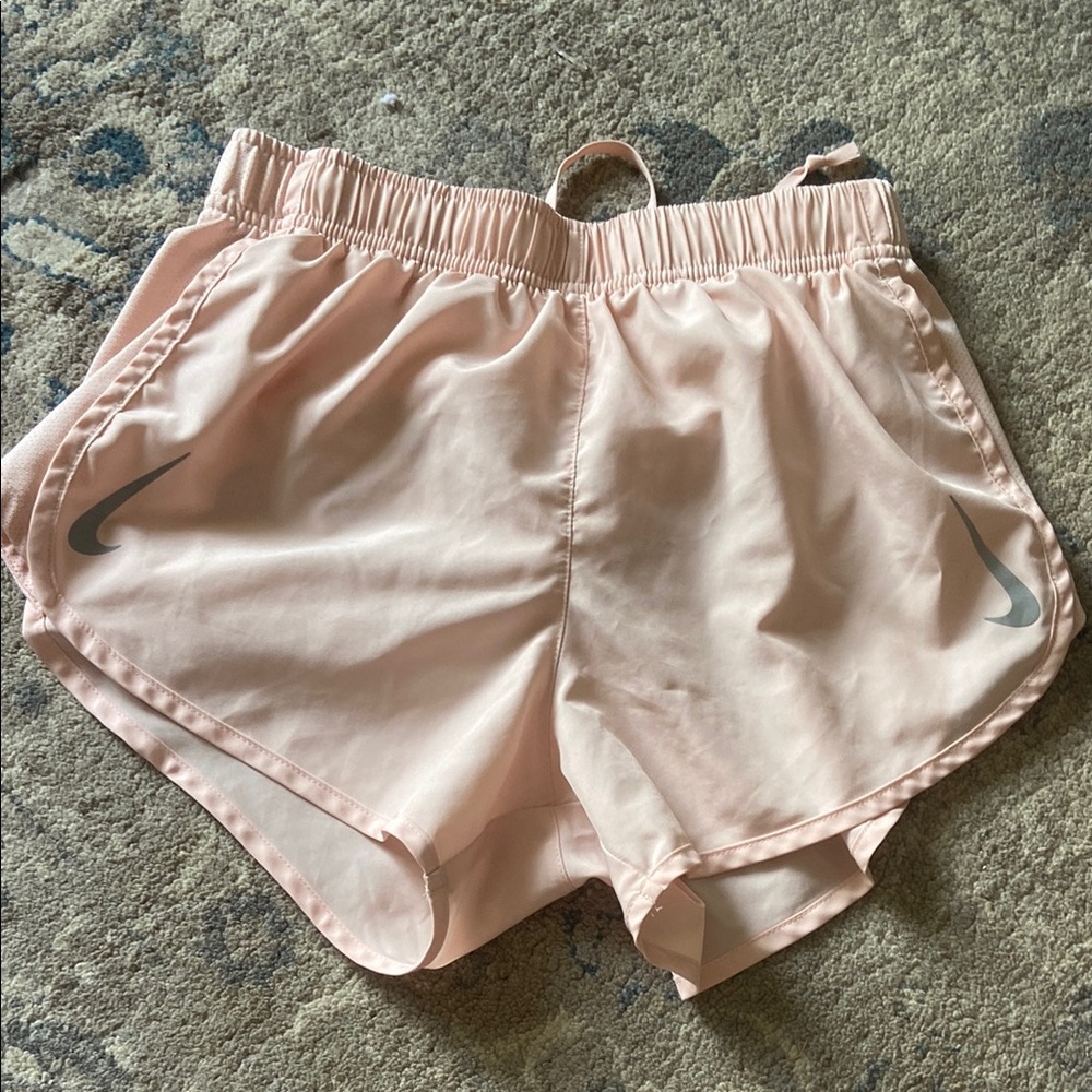 Nike Light Pink Running Shorts